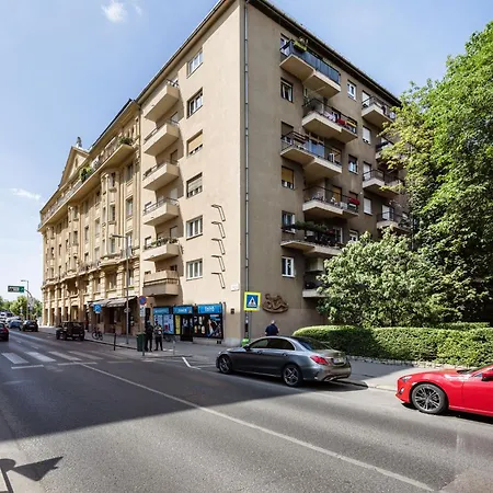 Premium 4br Near Buda Castle דירה בודפשט